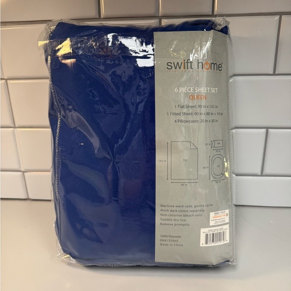 Swift home 6 Piece Sheet Set - Picture 2 of 2